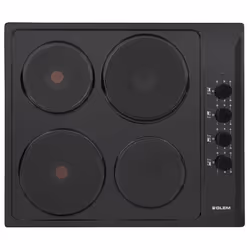 Glem Gas GTL640BK, Noir, Intégré, Plaque scellée, 4 zone(s), 4 zone(s), Mijotage