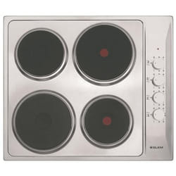 Glem Gas GTL640IX plaque Acier inoxydable Intégré Plaque scellée 4 zone(s)