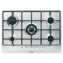 Glem Gas GT755IX plaque Acier inoxydable Intégré Gaz 5 zone(s)