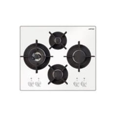 Airlux AV685HWH plaque Blanc Intégré Gaz 4 zone(s)