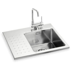 Planet - Evier Inox Encastrable INLAV59 + Couvercle