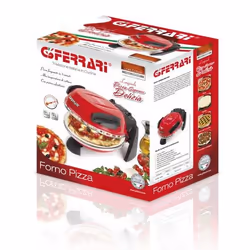 G3 Ferrari Delizia Machine et four à pizzas 1 pizza(s) 1200 W Noir, Rouge