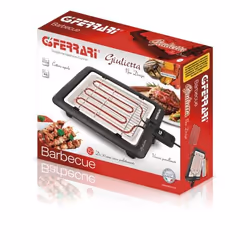 G3 Ferrari G10024 barbecue et grill Dessus de table Electrique Noir 2000 W