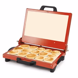 G3 Ferrari G10025 gaufrier et appareil à croque-monsieur 1200 W Rouge