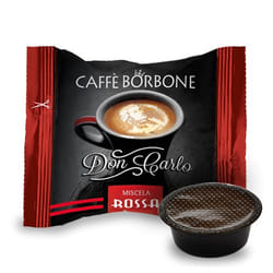 Caffè Borbone Don Carlo Miscela Rossa Capsule de café 100 pièce(s)