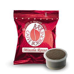 Caffè Borbone Miscela Rossa Capsule de café 50 pièce(s)