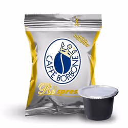 Caffè Borbone Gold blend, Capsule de café, Café, Nespresso, 1 tasses, 5 g, Boîte