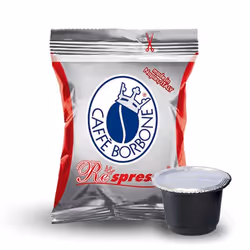 Caffè Borbone Red blend, Capsule de café, Café, Nespresso, 1 tasses, 5 g, Boîte