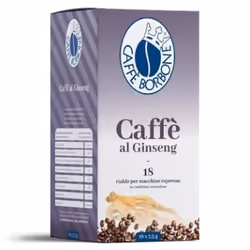 Caffè Borbone Caffe al Ginseng, Dosette de café, Café, Coffee blend, roasted and grinded ginseng extract. Ginseng extract (0. ...