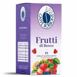 Caffè Borbone Frutti di Bosco, Infusion de plantes, Apple, Cerise (fruit), Baie de sureau, Hibiscus, Framboise, Cynorrhodon, ...