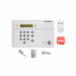 Le kit d'alarme sans fil de la marque Elkron représente une solution avancée pour assurer la sécurité de votre local sans rec ...