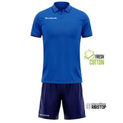 Ensemble polo et short enfant Givova Street