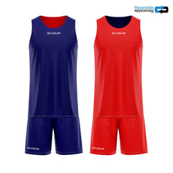 Ensemble maillot et short réversible Givova