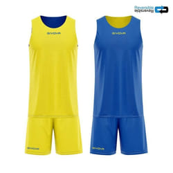 Ensemble maillot et short réversible enfant Givova