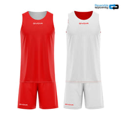 Ensemble maillot et short réversible Givova