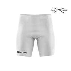Cuissard Givova - Short de sport blanc pour homme - résistance et élasticité élevées