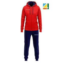 Survêtement femme - Givova - Rouge/Navy Blue - S - Football - Manches longues - 100% Polyester