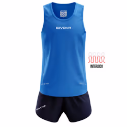 Ensemble débardeur et short Givova New york - XS