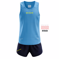 Ensemble débardeur et short Givova New york