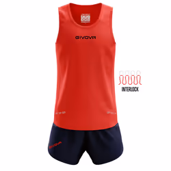 Ensemble débardeur et short Givova New york