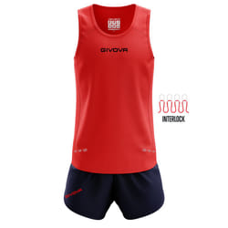 Ensemble débardeur et short Givova New york