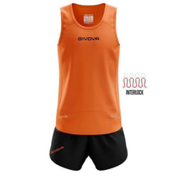 Ensemble débardeur et short Givova New york
