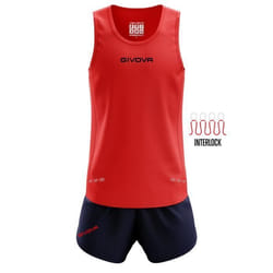 Ensemble débardeur et short Givova New york