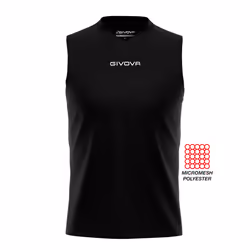Débardeur Givova One - Noir - 3XL - Homme - Football - Respirant - Multisport - Sans manche