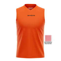 Débardeur Givova One - Orange fluo - Homme - Multisport