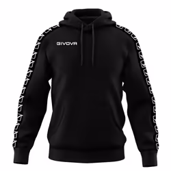 Sweatshirt à capuche bande Givova Tarry
