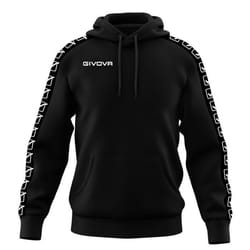 Sweatshirt à capuche bande enfant Givova Tarry