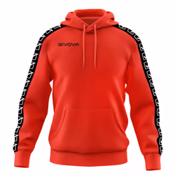 Sweatshirt à capuche bande Givova Tarry