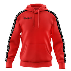 Sweatshirt à capuche bande Givova Tarry