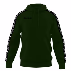 Sweatshirt à capuche bande Givova Tarry