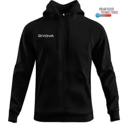 Sweatshirt à capuche polaire zippé Givova 500