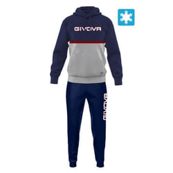Survêtement bicolore polaire Givova Italia 106