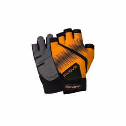 Gants de Fitness Givova - Fluo orange/black - Adulte - Gymnastique - Respirant