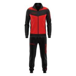 Survêtements GIVOVA Luxury Visa Rouge-Noir - Homme/Adulte - Football - Manches longues - Respirant