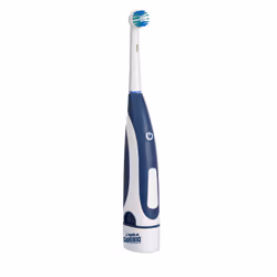 Innoliving INN-908, Adulte, Brosse à dents rotative, Doux, Bleu, Blanc, 6000 mouvements par minute, Batterie