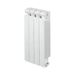 Radiateur fonte alu 648W chauffage central 4 éléments klass 800 blanc