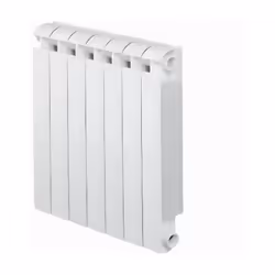 Radiateur fonte alu 1134W chauffage central 7 éléments KLASS 800 blanc GLOBAL 7xKLASS800BLe radiateur KLASS 800 allie perform ...