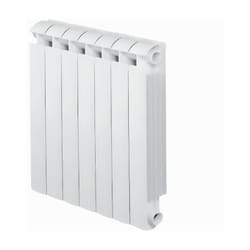 Radiateur fonte alu 1134W chauffage central 7 éléments klass 800 blanc