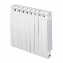 Radiateur fonte alu 1458W chauffage central 9 éléments KLASS 800 blanc GLOBAL référence 9xKLASS800BLe radiateur KLASS 800 all ...