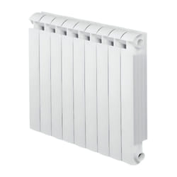 Radiateur fonte alu 1458W chauffage central 9 éléments klass 800 blanc