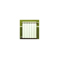 Chauffage central fonte aluminium 6 éléments blanc klass 500, 696w