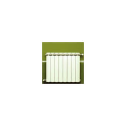 Chauffage central fonte aluminium 8 éléments blanc klass 500, 928w