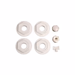 Kit réductions 1/2" avec joint silicone pour radiateur de 200 à 800 mm Contient 4 réductions 26x34 (1") / 12x17 (3/8") - 2 en ...