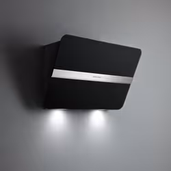 Falmec Flipper Montée au mur Noir 800 m³/h A