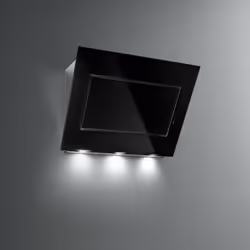 Falmec Quasar Montée au mur Noir 800 m³/h A