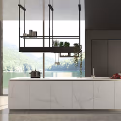 Falmec Spazio Îlot Noir 600 m³/h